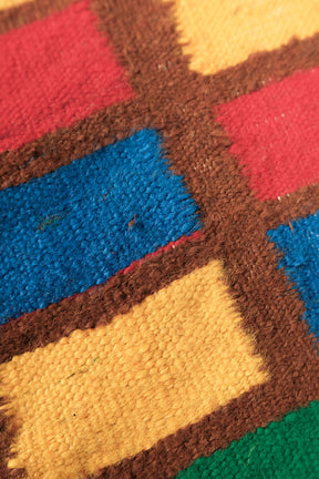 Small colorful children's room carpet 70s