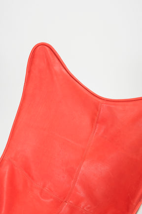 Butterfly Chair Ferrari-Hardoy Leather & Cotton