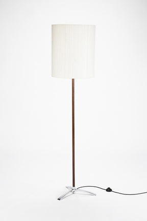 Eleganter 60 'Stehlampe Rosenholz von Anonymus