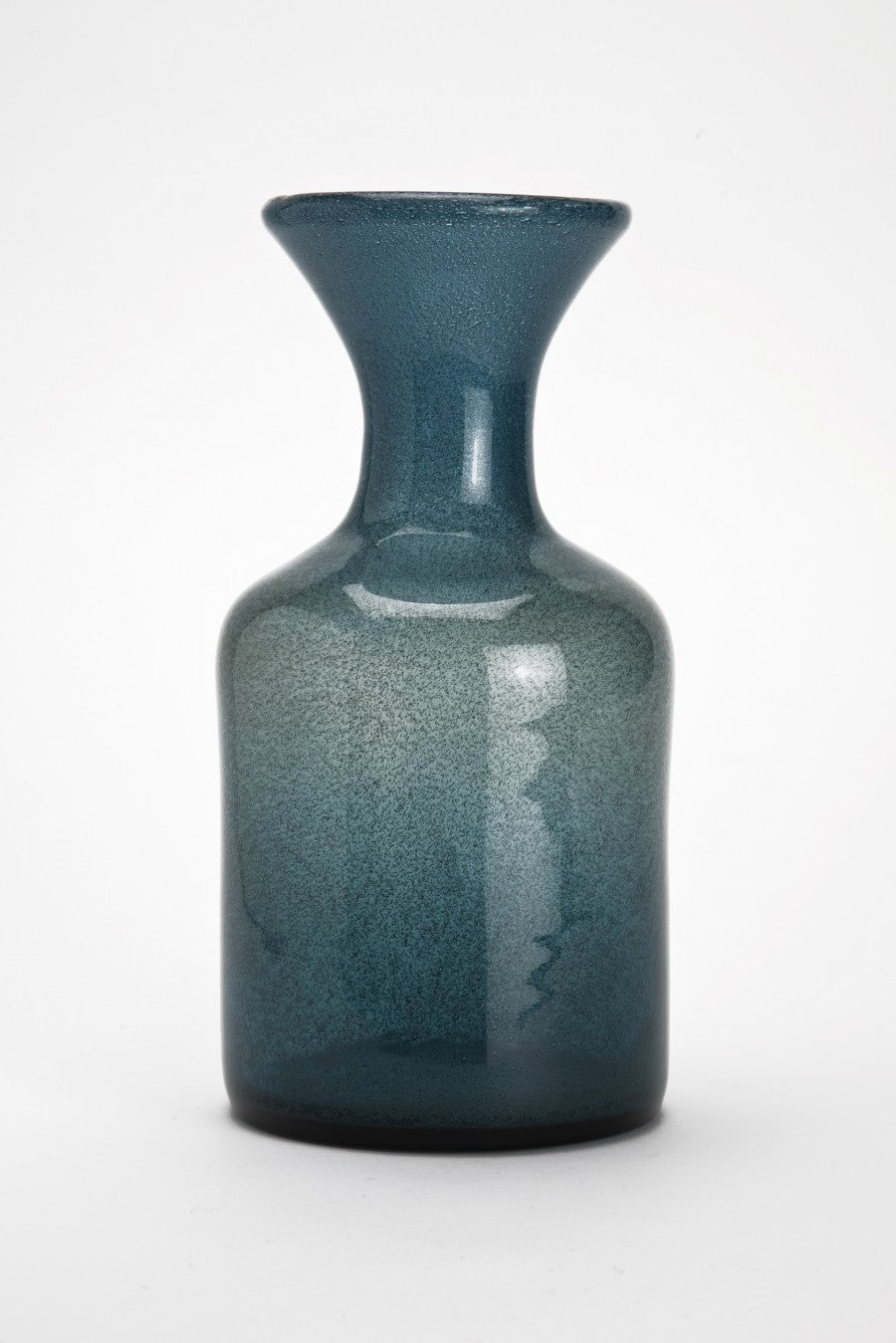 Blau Türkis Vase von B. Valinnen