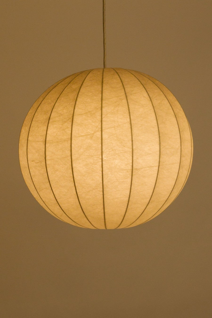 Fiber Ball Lampe von Anonym