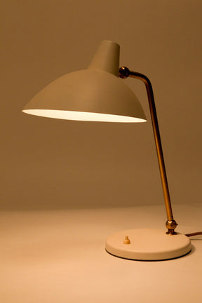 Weisse AMBA Lampe 50' von Alfred Müeller