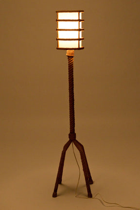Französische 50' Seilstehlampe von Audoux Mirmet