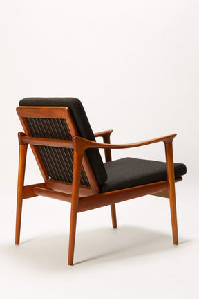 Norwegischer Einstellbarer Lounge Sessel von Frederik Kayser