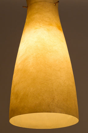 Fiberglas Lampe aus den USA von Anonym