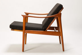 Norwegischer Einstellbarer Lounge Sessel von Frederik Kayser