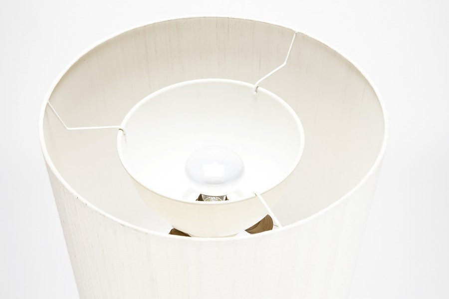 Eleganter 60 'Stehlampe Rosenholz von Anonymus