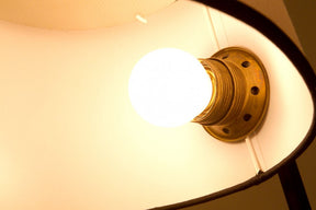 Exeptionelle Dänische Tischlampe von Anonym