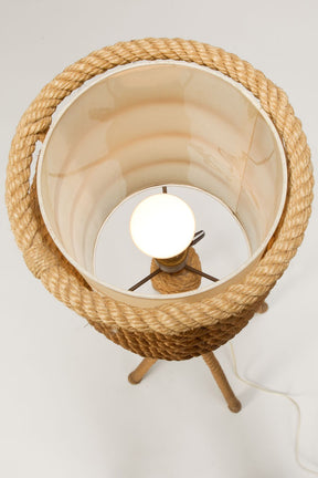 Französische 50' Seilstehlampe von Audoux Mirmet