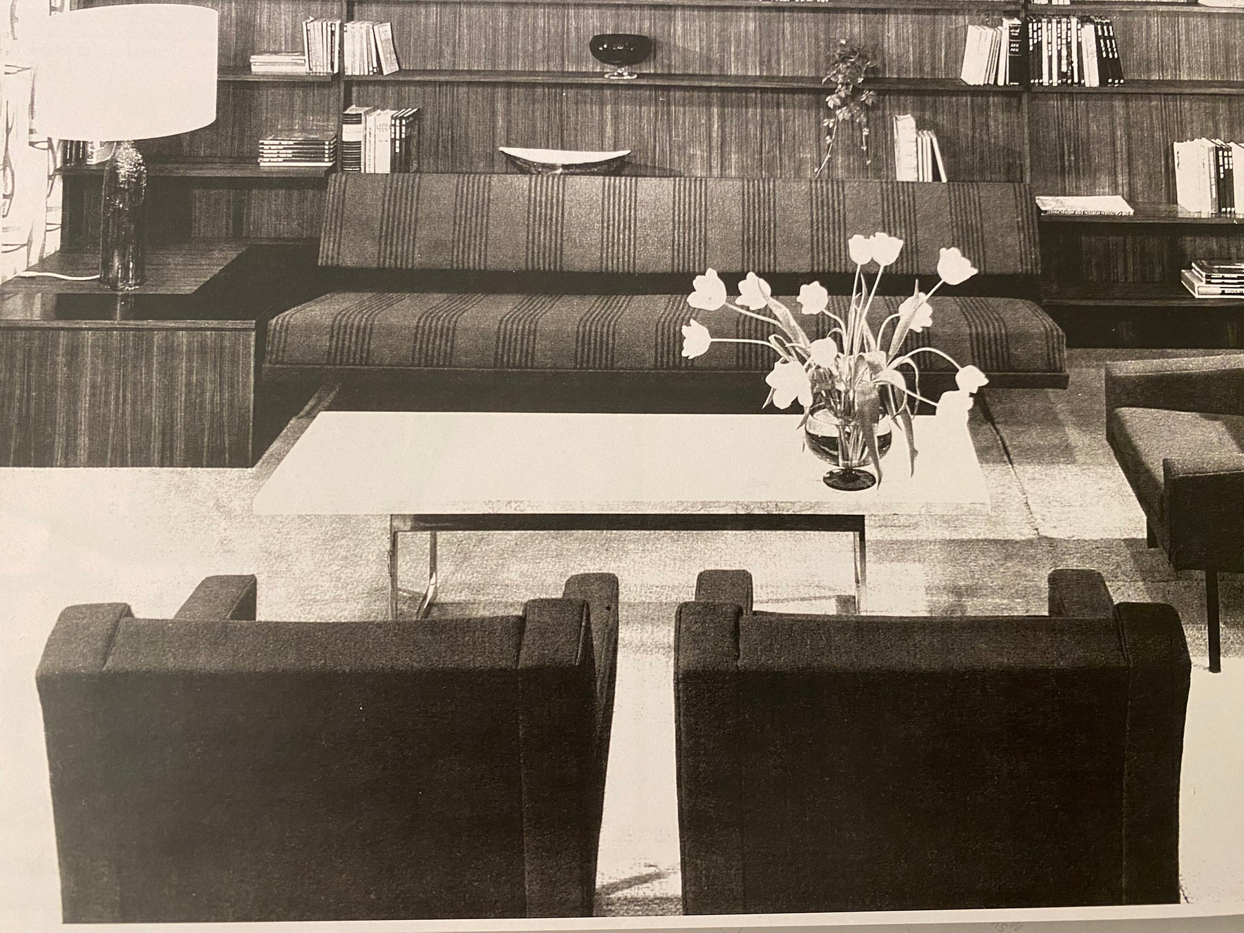 Dieter Wäckerlin, Walnut Lounge Table, Idealheim, Switzerland, 60s