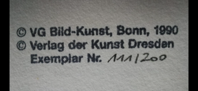 Robert Delaunay, Siebdruck Koloriert 112/200, 1990