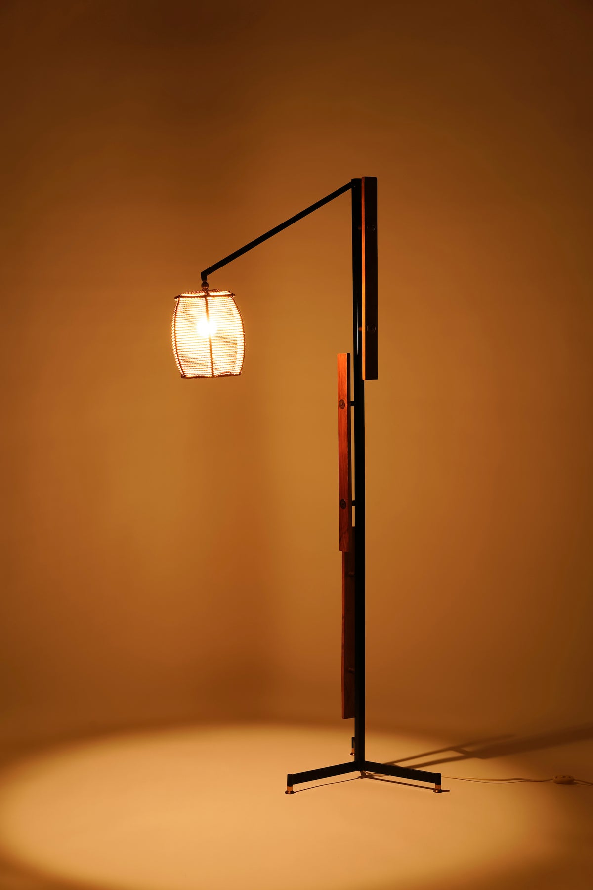 Italienische Stehlampe Einzelanfertigung 60er