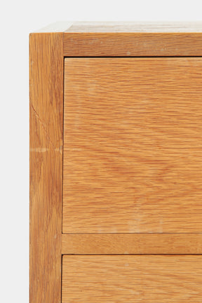 Hermann Baur chest of drawers / dresser, oak, 60s