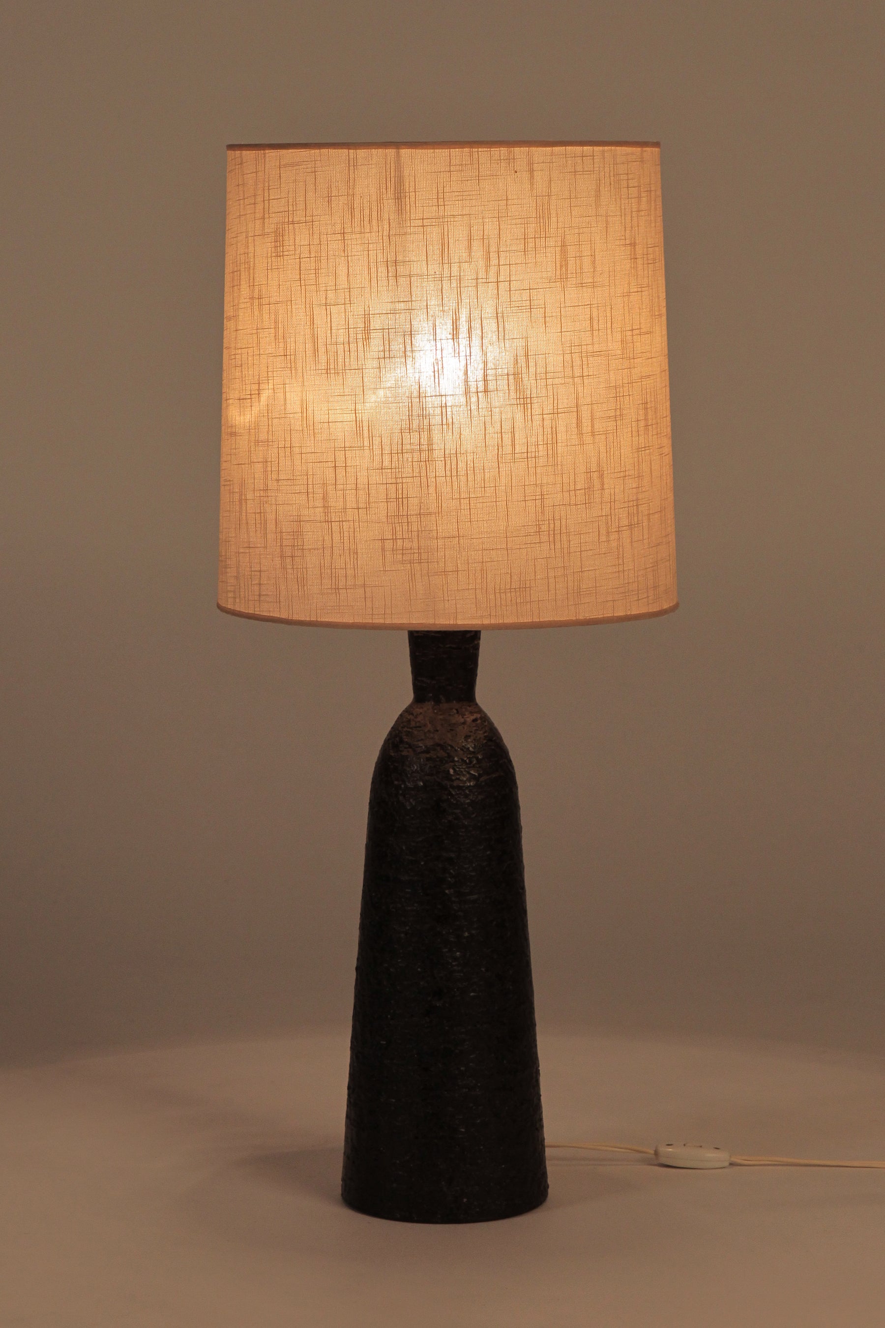 Handmade Ceramic Lyfa Lamp Denmark, 70s