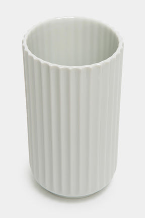 White Lyngby Vase Denmark, 60s