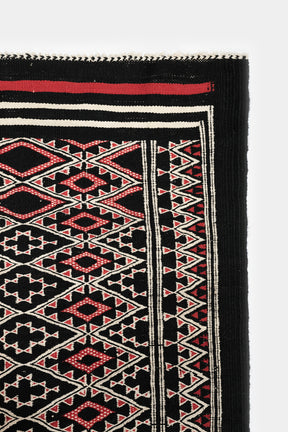Marokkanischer gewobener Teppich Baumwolle 70er