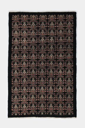 Moroccan rug hand-knotted wool 30's