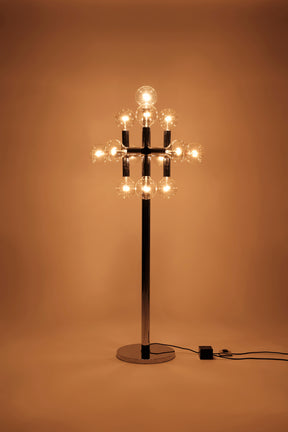 Mégal Stehlampe 70er Werksentwurf