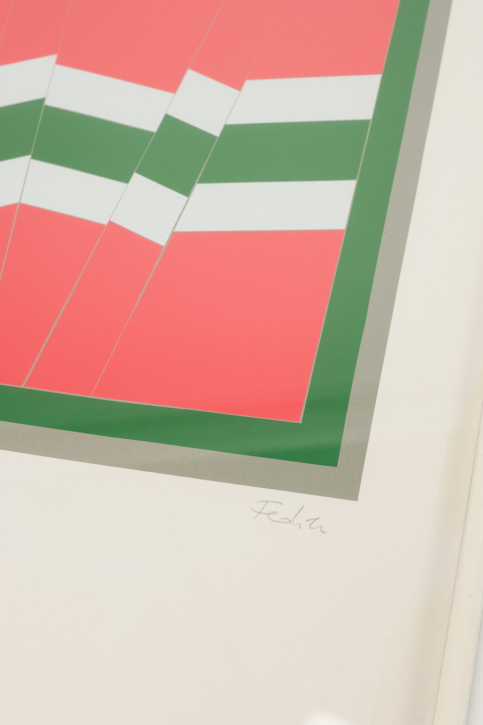 Franz Fedier, Schweizer Seriegrafie, signiert, nummeriert, 70er