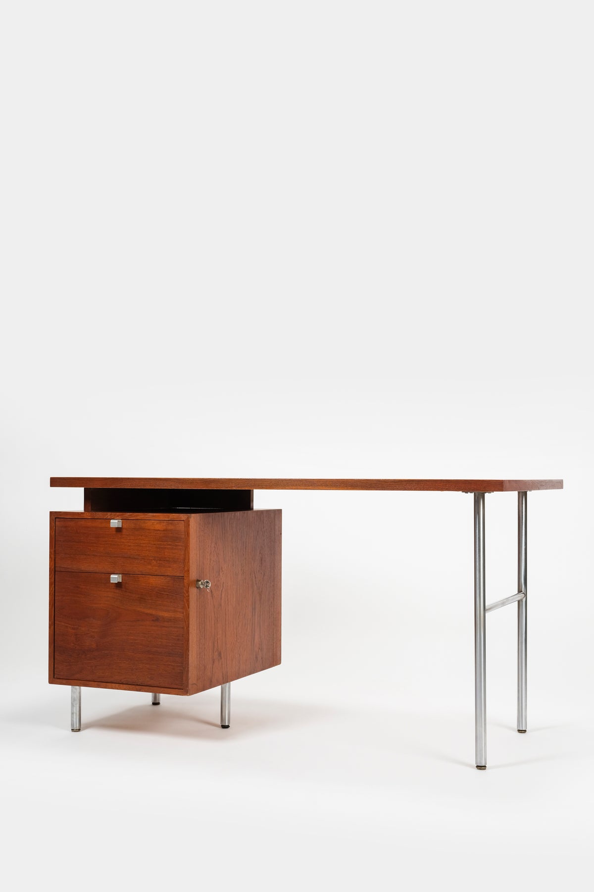 George Nelson Hermann Miller Schreibtisch Teak 60er