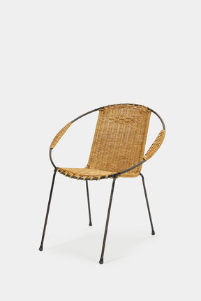 Kids Circle Chair France 50s