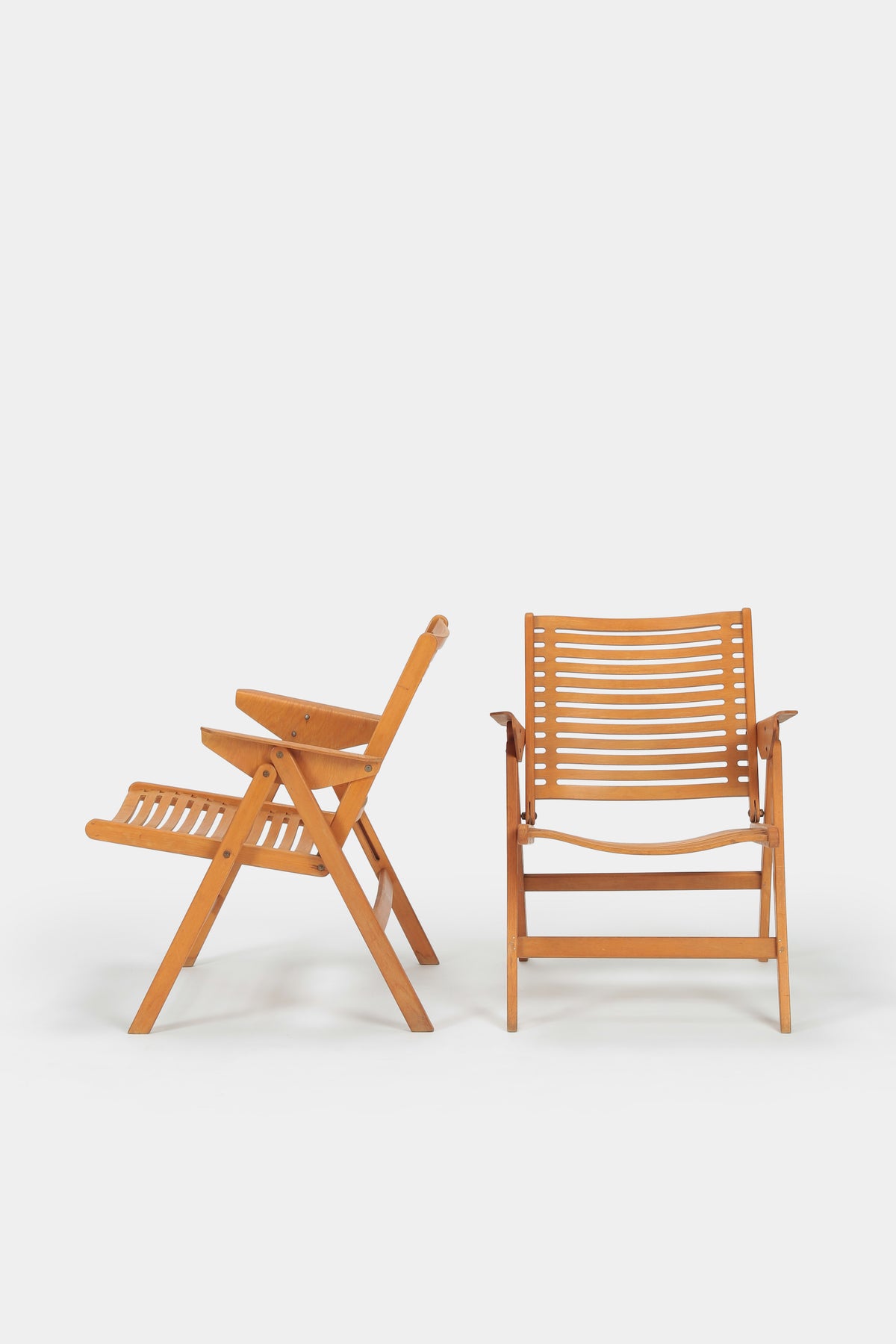 2 folding chairs Rex Nico Kralj, 50s