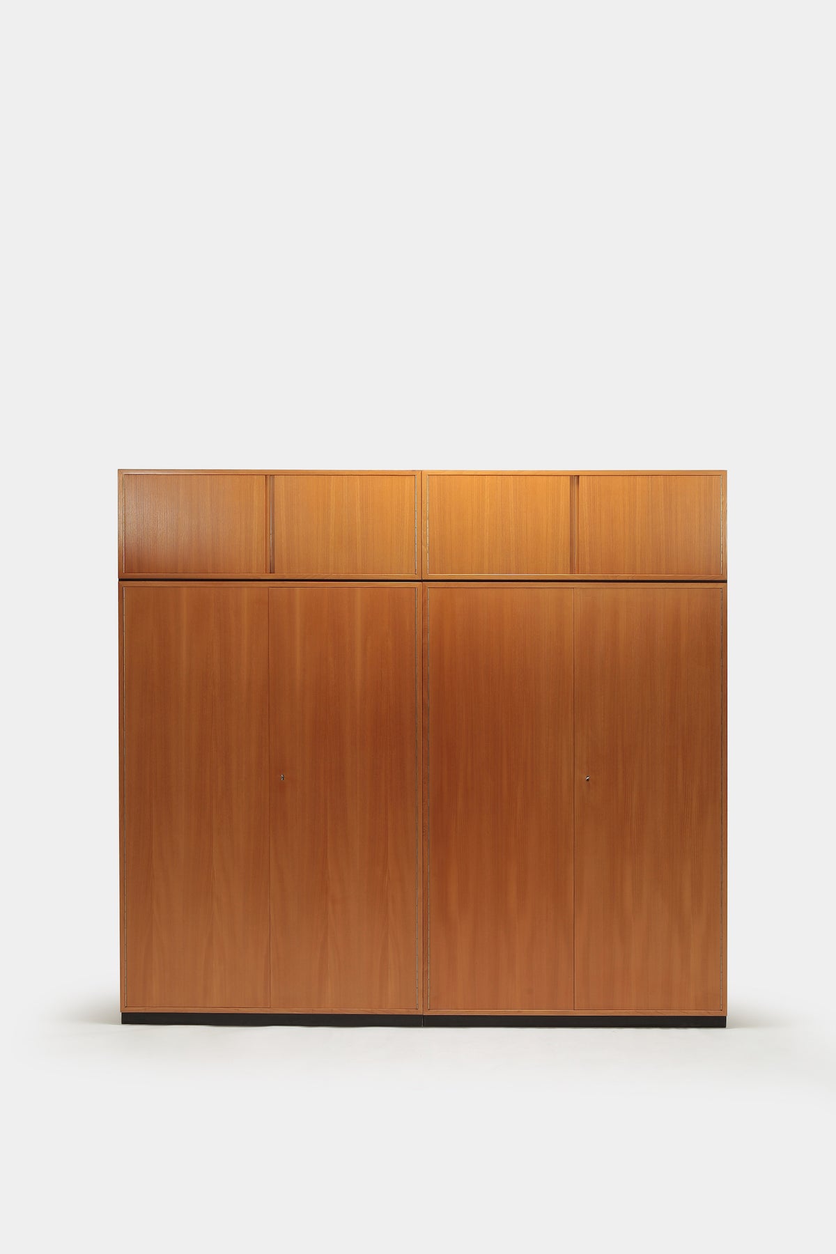 2 Zingg Lamprecht cabinets, Thomas Wolfer, 60s, elm wood