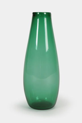 Large Empoli Mouth-Blown Vase Italy, 60s