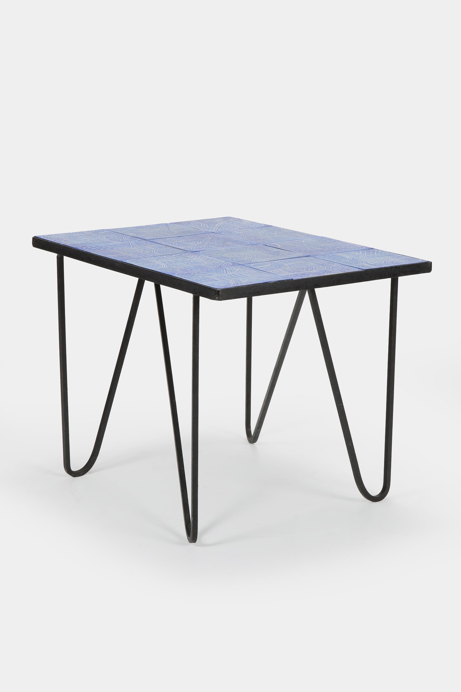 Yvain Paul Ceramic Table Keraluc, 50s